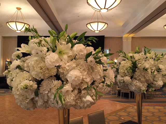 Large White Floral Arrangements